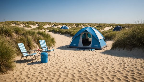 Emplacements confortables au camping les dunes en vendée